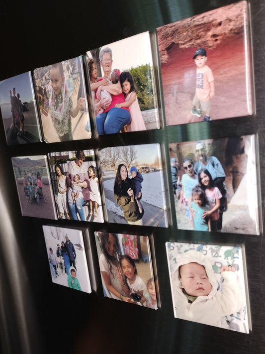 2x2 Inch Photo Magnets